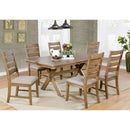  Furniture of America Xochil Dining Table with Trestle Base CM3171T IMAGE 5
