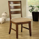  Furniture of America Priscilla I Dining Chair CM3111SC-DK-2PK IMAGE 1