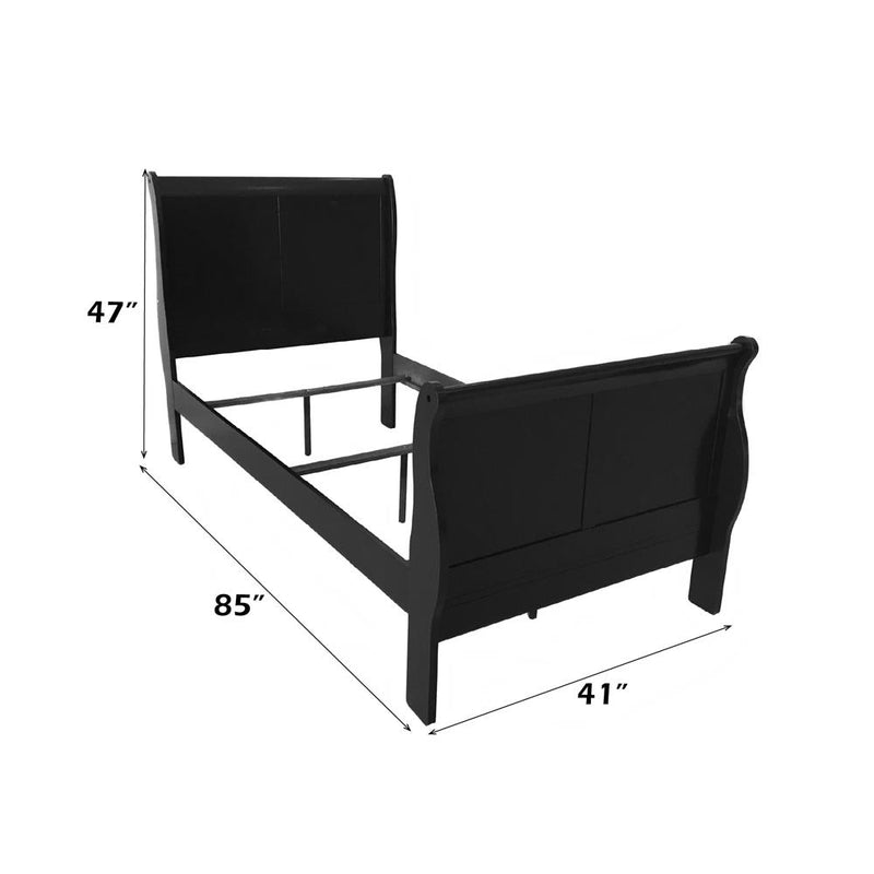 Acme Furniture Louis Philippe III 19510T Twin Bed IMAGE 7