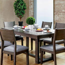  Furniture of America Anton I Dining Table with Trestle Base CM3986T IMAGE 1