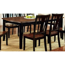  Furniture of America Dover Dining Table CM3326BC-T IMAGE 2