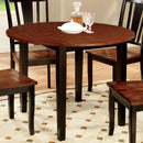 Furniture of America Round Dover II Dining Table CM3326BC-RT IMAGE 1