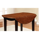  Furniture of America Round Dover II Dining Table CM3326BC-RT IMAGE 3