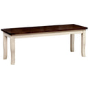  Furniture of America Dover Bench CM3326WC-BN IMAGE 1