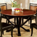  Furniture of America Round Salida I Dining Table with Pedestal Base CM3034RT IMAGE 1