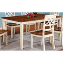  Furniture of America Torrington Dining Table CM3552WC-T IMAGE 2
