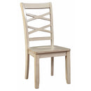  Furniture of America Giselle Dining Chair CM3528WH-SC-2PK IMAGE 1