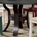  Furniture of America Round Gisela Dining Table with Pedestal Base CM3518RT IMAGE 4