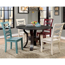  Furniture of America Round Gisela Dining Table with Pedestal Base CM3518RT IMAGE 5