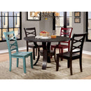  Furniture of America Round Gisela Dining Table with Pedestal Base CM3518RT IMAGE 6