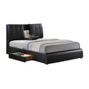 Acme Furniture Kofi King Upholstered Platform Bed 21266EK IMAGE 2