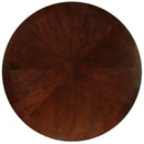  Furniture of America Round Havana Dining Table with Pedestal Base CM3849T-TABLE IMAGE 4