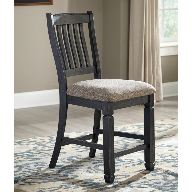 Signature Design by Ashley Tyler Creek Counter Height Stool Tyler Creek D736-124 Upholstered Barstool (2 per package) IMAGE 2