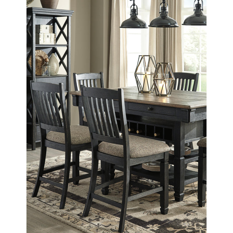 Signature Design by Ashley Tyler Creek Counter Height Stool Tyler Creek D736-124 Upholstered Barstool (2 per package) IMAGE 3