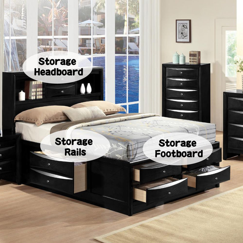 Acme Furniture Ireland 21606EK EK Bed with Storage IMAGE 8