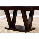  Furniture of America Belinda I Dining Table with Pedestal Base CM3357T IMAGE 3