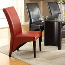  Furniture of America Madison Dining Chair CM3666RD-2PK IMAGE 2