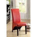  Furniture of America Madison Dining Chair CM3666RD-2PK IMAGE 3