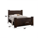 Acme Furniture Panang 23370Q Queen Bed with Storage IMAGE 3