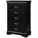 Acme Furniture Louis Philippe 5-Drawer Chest 23736 IMAGE 2
