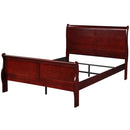 Acme Furniture Louis Philippe King Sleigh Bed 23747EK IMAGE 2