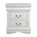 Acme Furniture Louis Philippe 2-Drawer Nightstand 23833 IMAGE 3