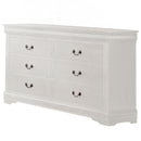 Acme Furniture Louis Philippe 6-Drawer Dresser 23835 IMAGE 2