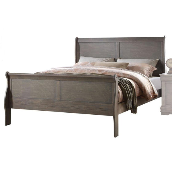 Acme Furniture Louis Philippe Queen Sleigh Bed 23860Q IMAGE 1