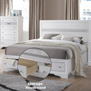 Acme Furniture Naima 25767EK EK Bed with Storage IMAGE 8