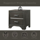 Acme Furniture Carine II 26263 Nightstand IMAGE 4