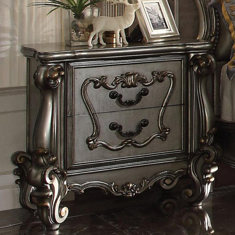 Acme Furniture Versailles 2-Drawer Nightstand 26843 IMAGE 1