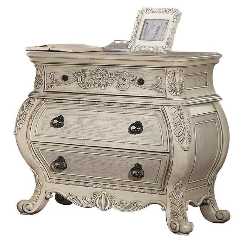 Acme Furniture Ragenardus 3-Drawer Nightstand 27013 IMAGE 1