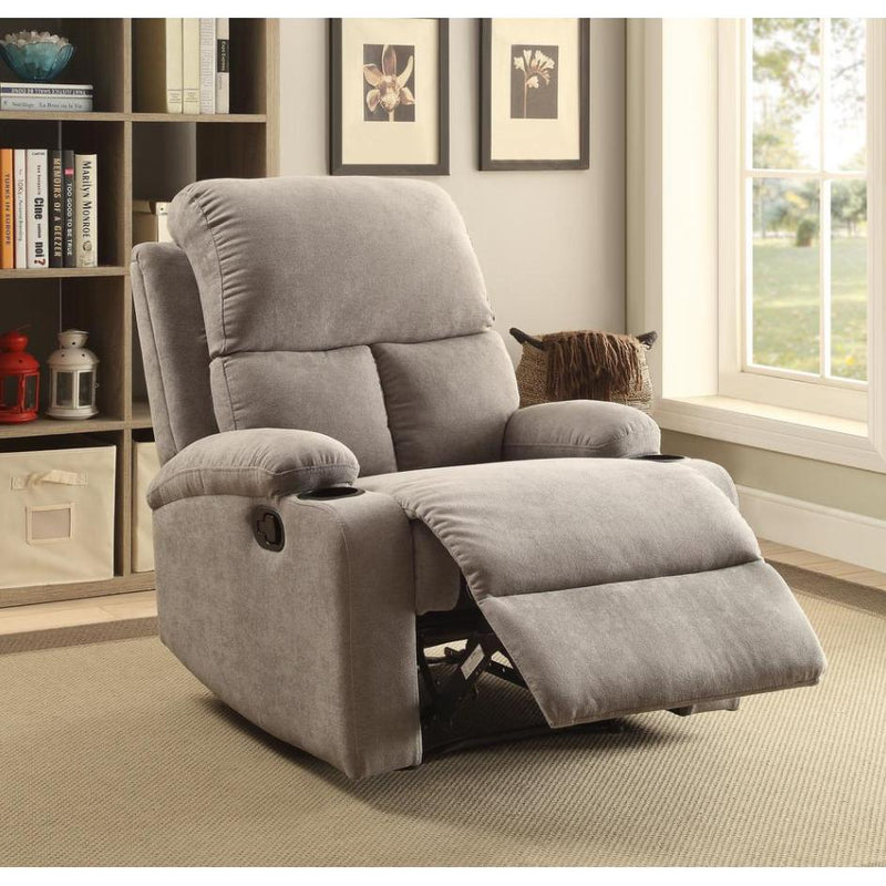 Acme Furniture Rosia Fabric Recliner 59549 IMAGE 5