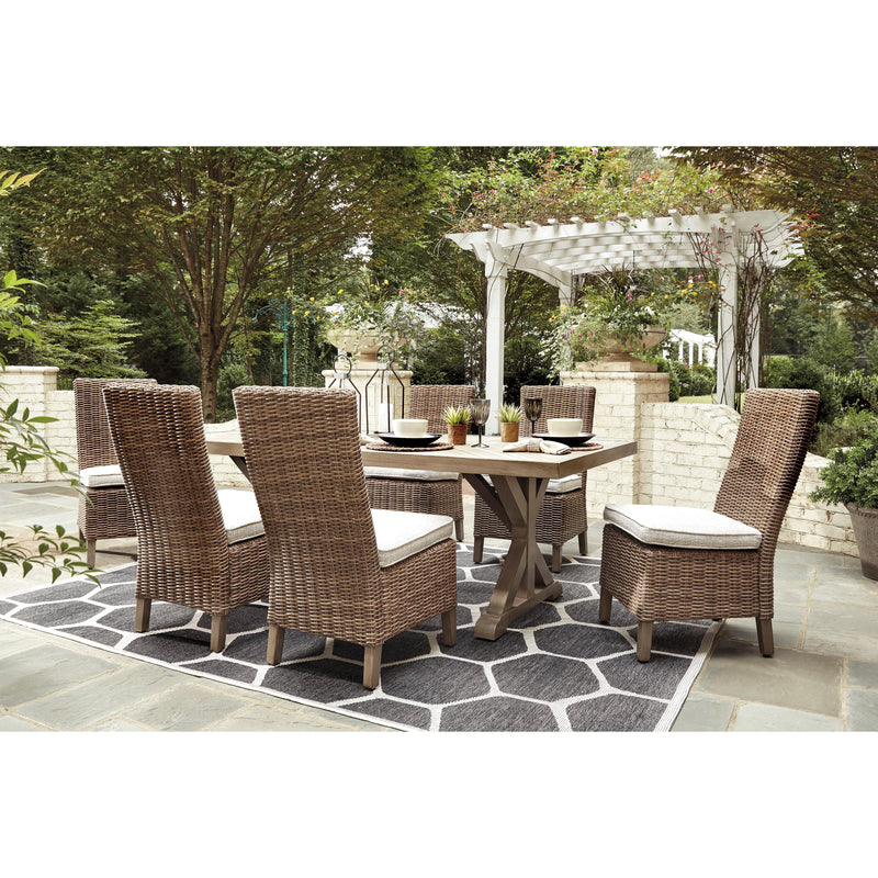 Signature Design by Ashley Outdoor Seating Dining Chairs Beachcroft P791-601 Side Chair with Cushion (2 per package) IMAGE 10