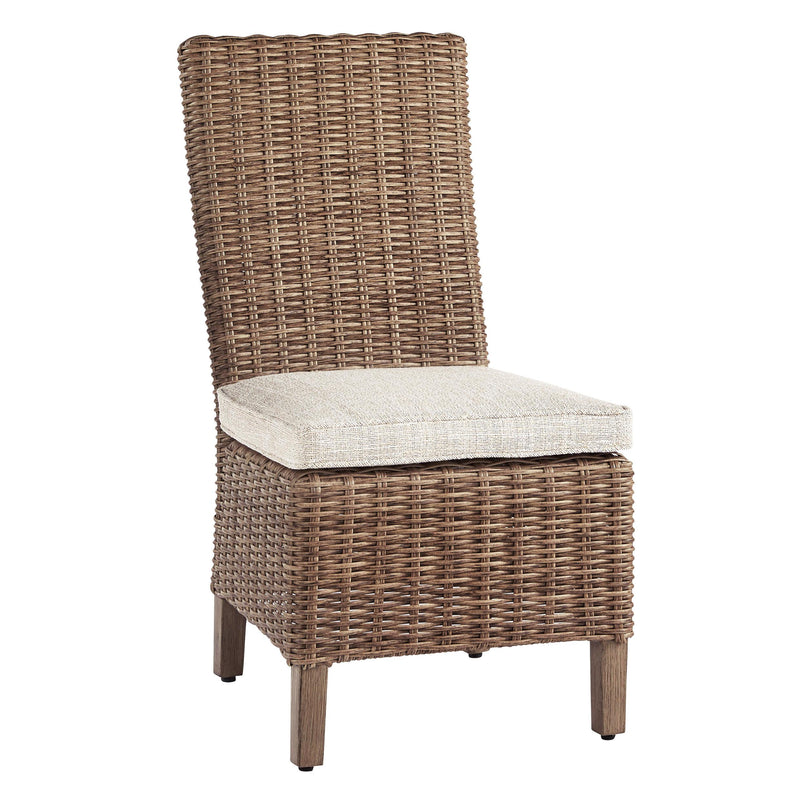 Signature Design by Ashley Outdoor Seating Dining Chairs Beachcroft P791-601 Side Chair with Cushion (2 per package) IMAGE 1