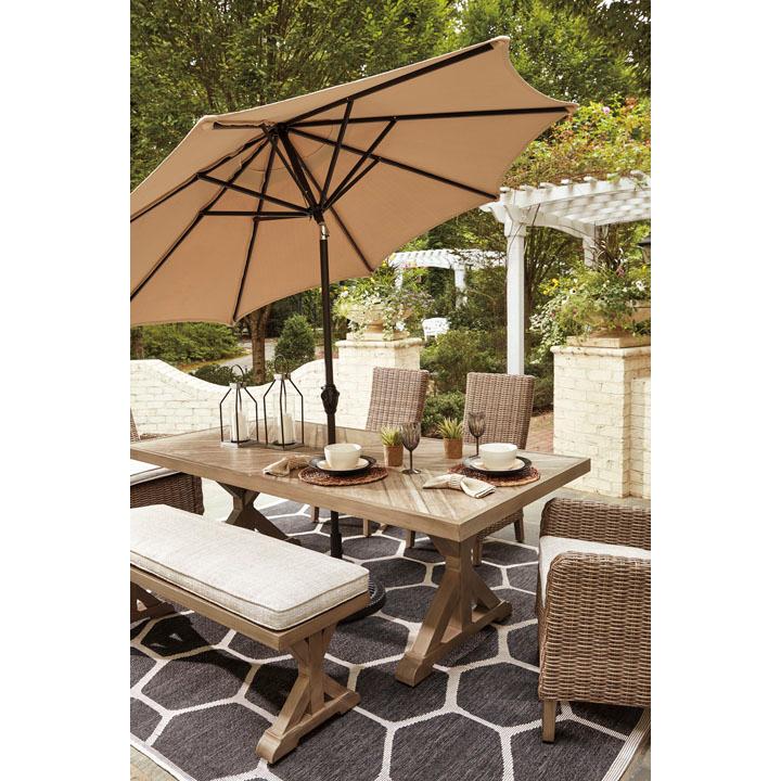 Signature Design by Ashley Outdoor Seating Dining Chairs Beachcroft P791-601 Side Chair with Cushion (2 per package) IMAGE 5