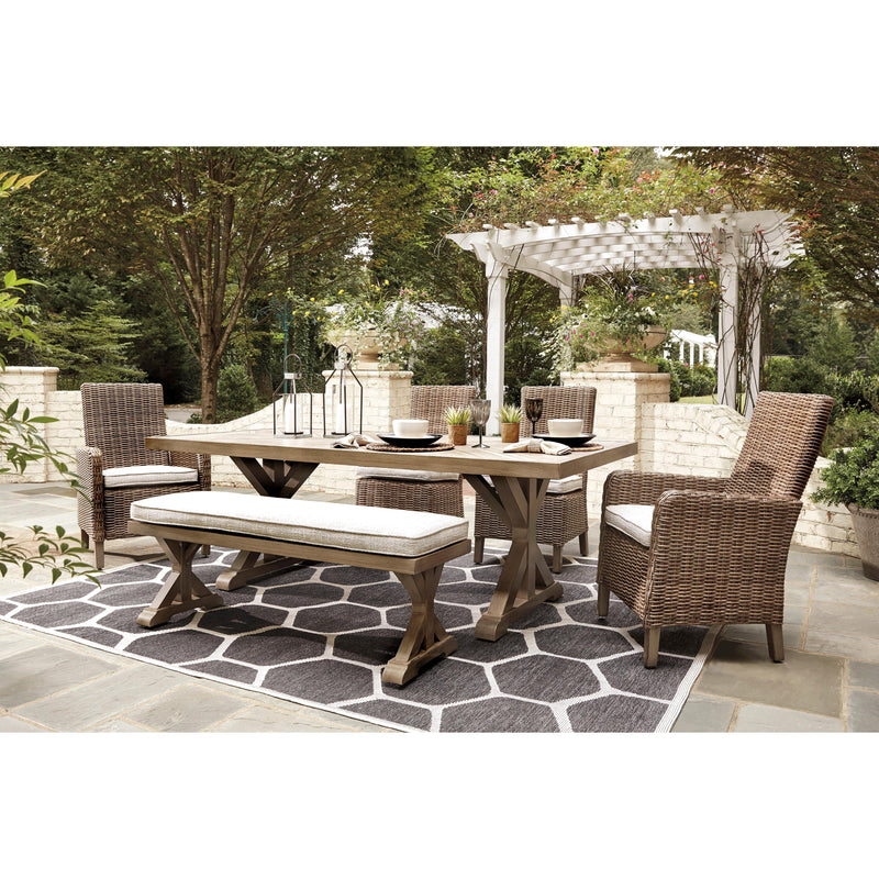 Signature Design by Ashley Outdoor Seating Dining Chairs Beachcroft P791-601 Side Chair with Cushion (2 per package) IMAGE 6