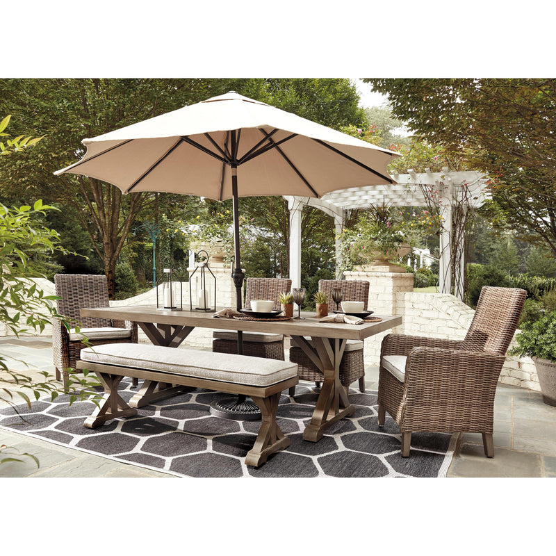 Signature Design by Ashley Outdoor Seating Dining Chairs Beachcroft P791-601 Side Chair with Cushion (2 per package) IMAGE 7