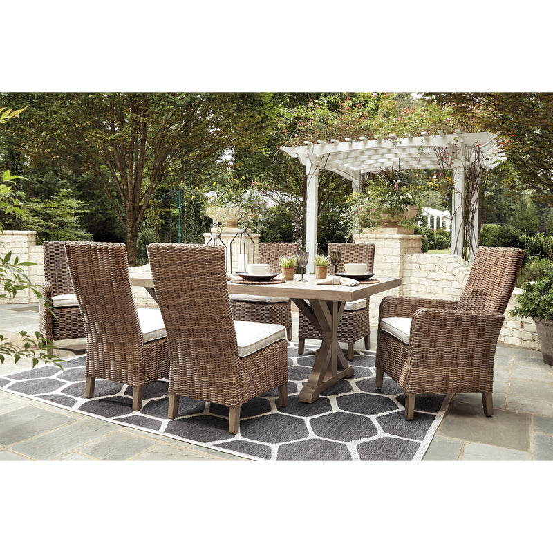 Signature Design by Ashley Outdoor Seating Dining Chairs Beachcroft P791-601 Side Chair with Cushion (2 per package) IMAGE 8