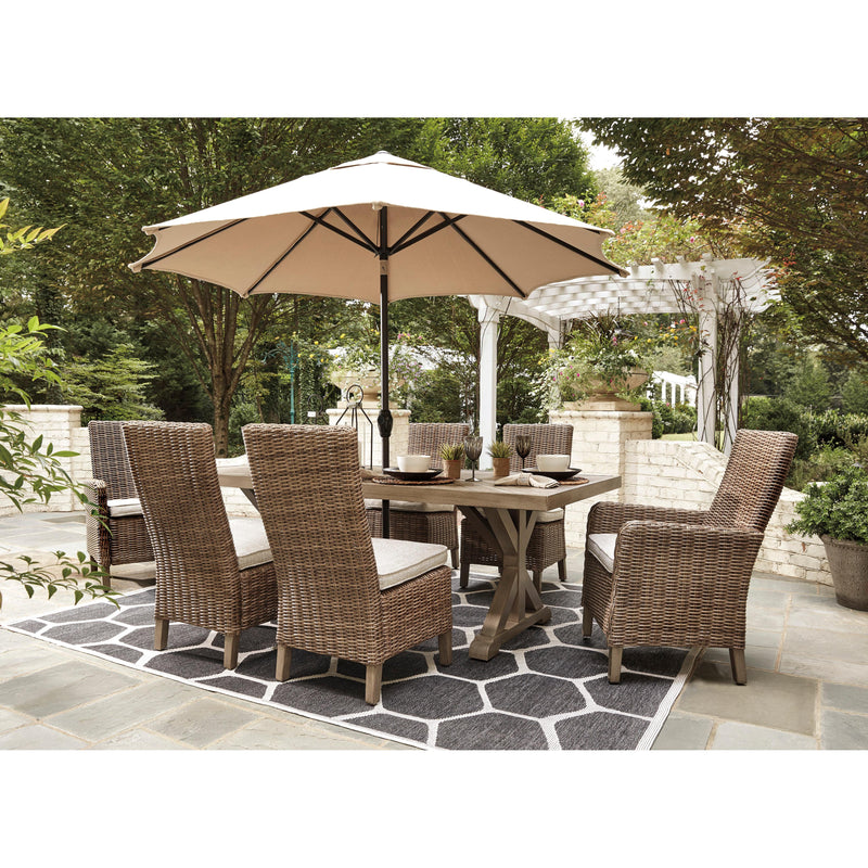 Signature Design by Ashley Outdoor Seating Dining Chairs Beachcroft P791-601 Side Chair with Cushion (2 per package) IMAGE 9