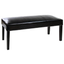  Furniture of America Boulder I Bench CM-BN3870BK IMAGE 1