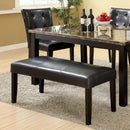  Furniture of America Boulder I Bench CM-BN3870BK IMAGE 2