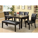  Furniture of America Boulder I Bench CM-BN3870BK IMAGE 3