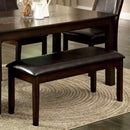  Furniture of America Townsend I Bench CM3339DK-BN IMAGE 2