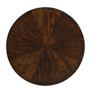  Furniture of America Round Montreal I Dining Table with Pedestal Base CM3711RT-TABLE IMAGE 2
