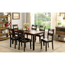  Furniture of America Norah I 7 pc Dinette CM3351T-7PK IMAGE 1