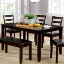  Furniture of America Gloria 6 pc Dinette CM3331T-6PK IMAGE 6