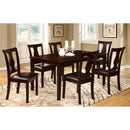  Furniture of America Bridle I 7 pc Dinette CM3884T-7PK IMAGE 1