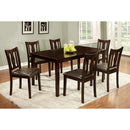  Furniture of America Northvale II 7 pc Dinette CM3402T-7PK IMAGE 1