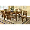  Furniture of America Mackay 7 pc Dinette CM3128T-7PK IMAGE 1